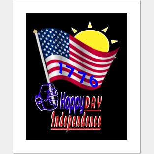 Independence Day in the United States Fourt of july Posters and Art